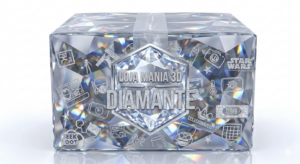 Caixa Misteriosa de Action Figure Colecionáveis e Decoração Diamante