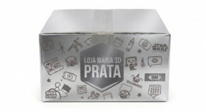 Caixa Misteriosa Prata de Action Figure