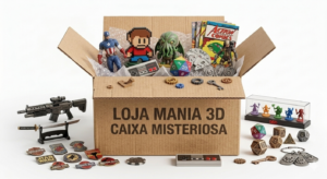 Caixa Misteriosa de Action Figures